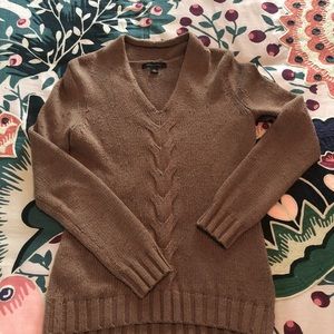 Banana Republic tan sweater